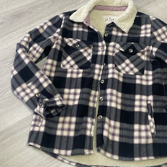 Soho Flannel Cozy Lined Jacket - Picture 5 of 11